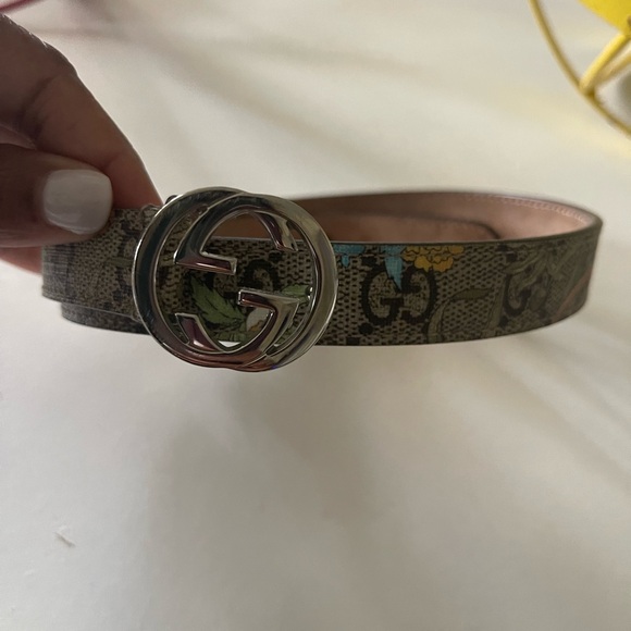 Gucci kids safari belt 258395 size small unisex Authentic - Picture 4 of 4